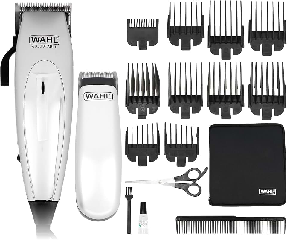 WAHL - Home Pro Deluxe Combo - filaire - lame auto-affûtée, 8 sabots