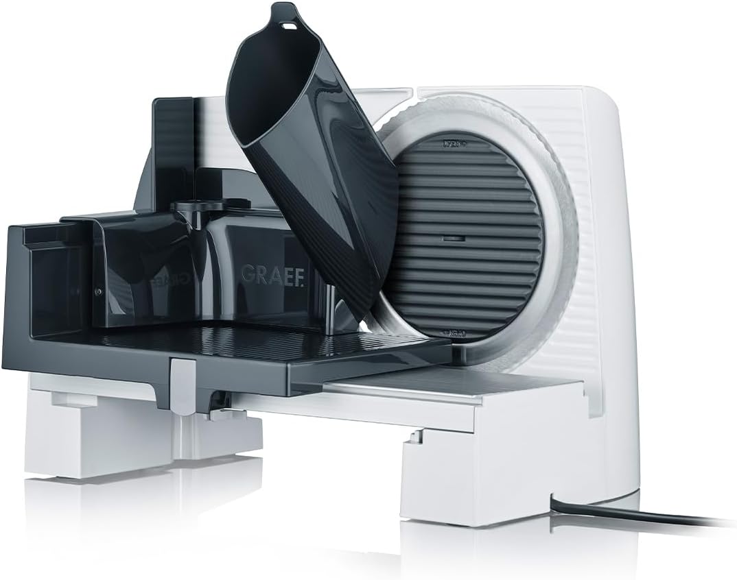 Graef - trancheuse S10001 - aluminium, blanche, 170W - S10001