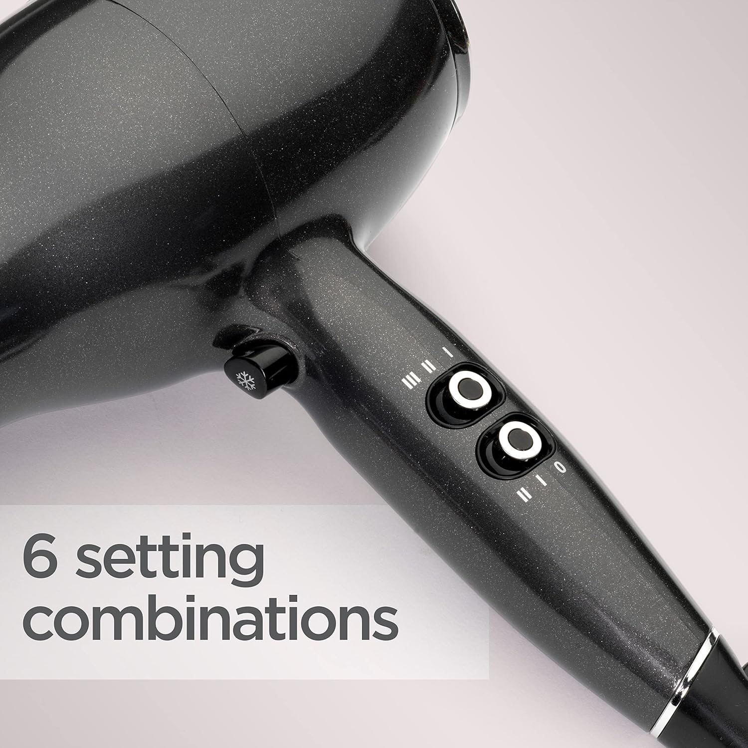 Babyliss - Sèche-cheveux professionnel - AC, 2300W, Platinium Diamond - 1 unité