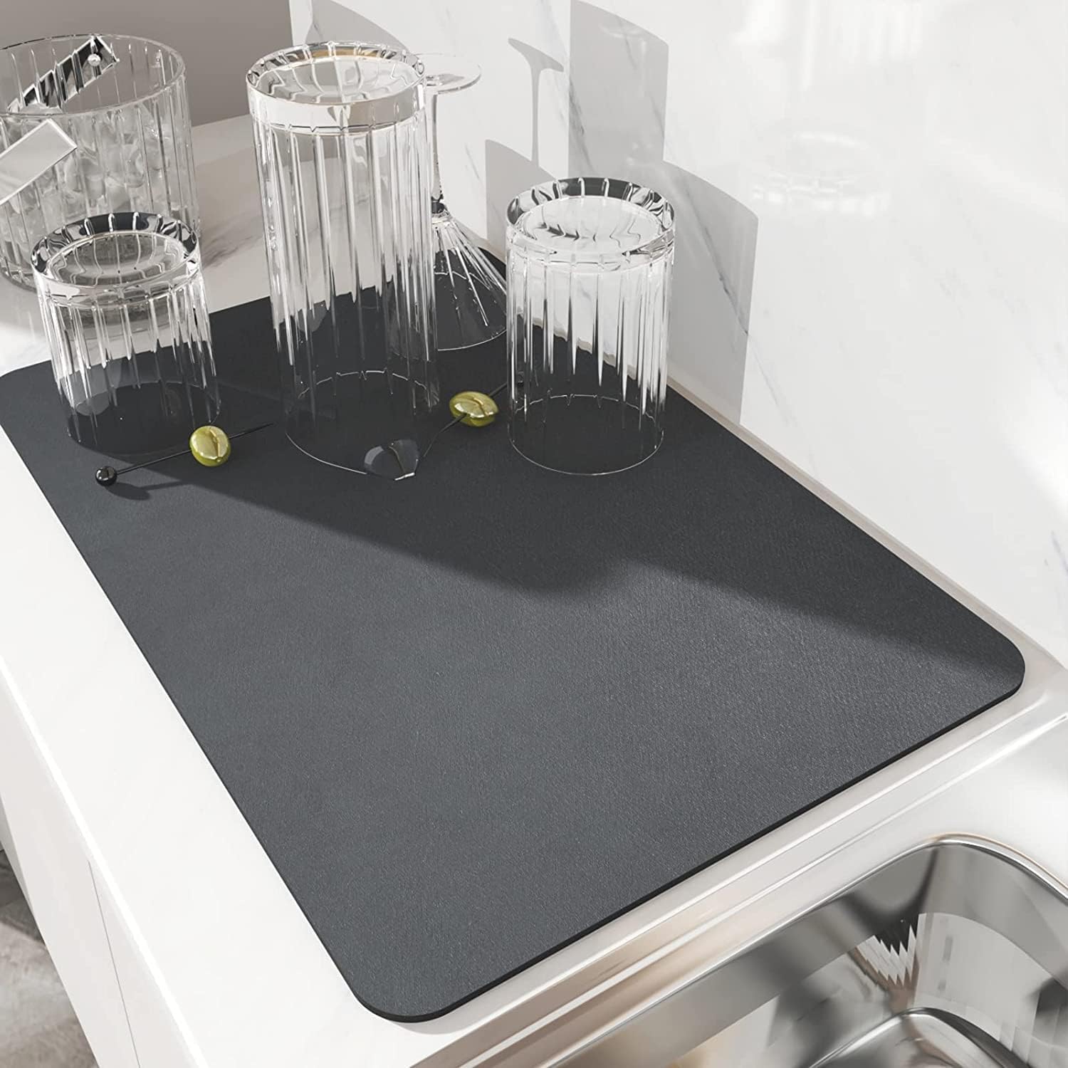 Tapis ignifuge - 50x30cm - résistant chaleur - protège plan cuisine