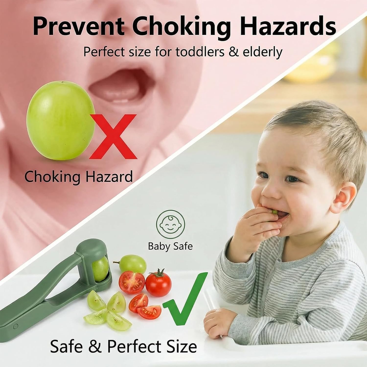 Trancheuse fruits légumes - inox, poignée anti-dérapante, coupe rapide