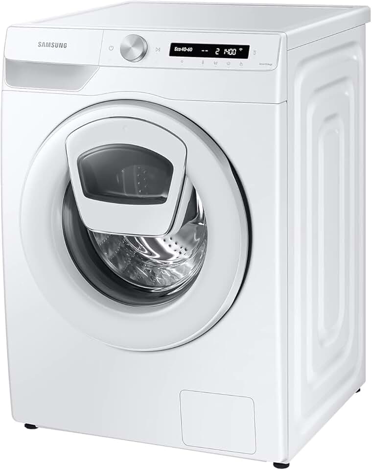 Samsung - Lave-linge Série 5, 9 kg, EcoBubble, AI, classe A - WW90T554DTW/S3