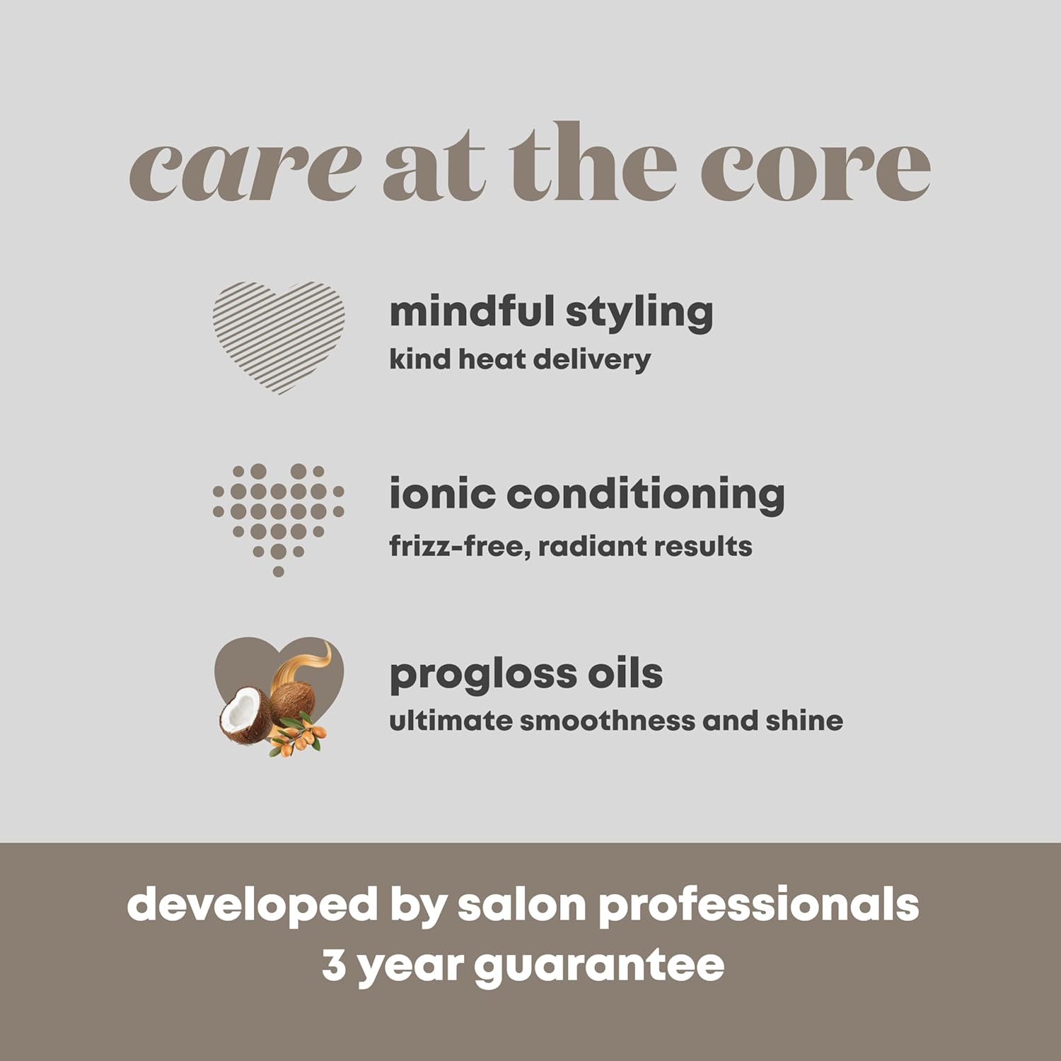 REVAMP - Deepform - brosse lissante chauffante céramique - séchage & lissage 2 en 1, huiles brillance