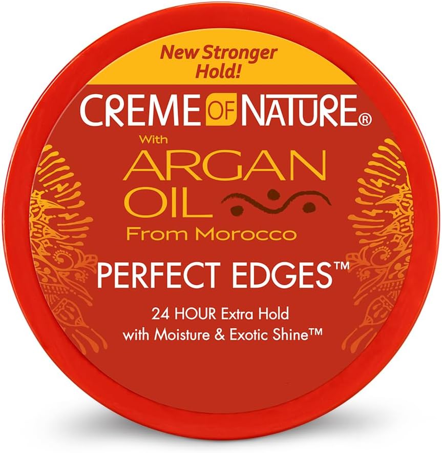 Creme of Nature - Perfect Edges Gel 63,7ml - huile d’argan, extra-tenue 48h, sans alcool
