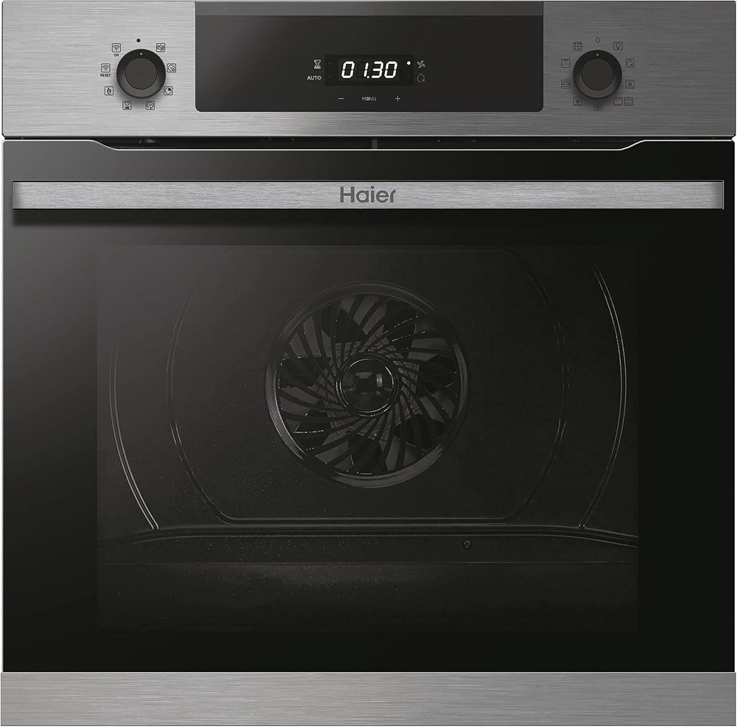 Haier - I-Direct Series 2 - four 70L, pyrolyse, Wi-Fi, inox - HWO60SM2P8XH