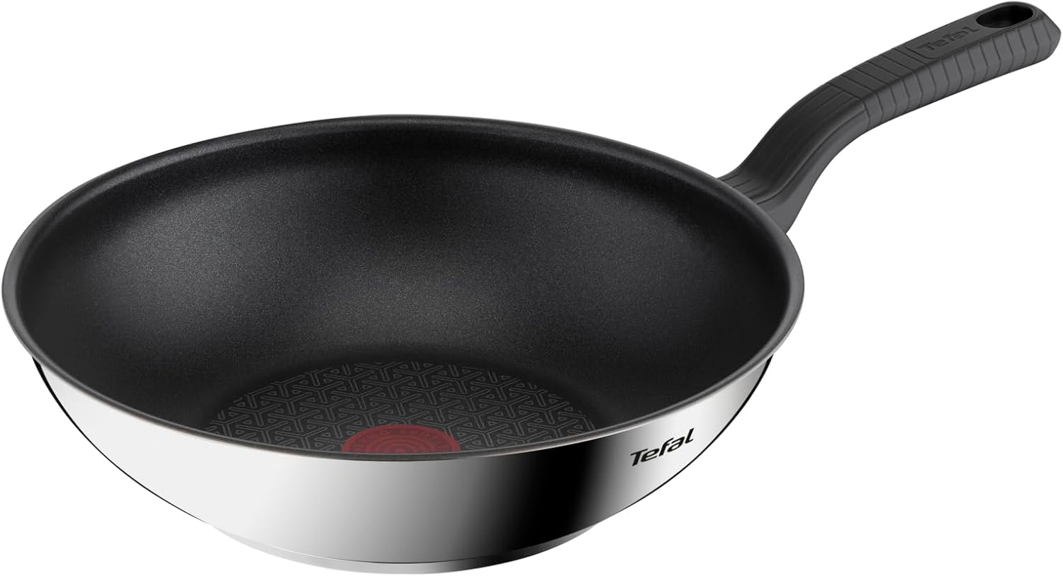 Tefal - Comfort Max - wok 28 cm - inox induction antiadhésif G7261944