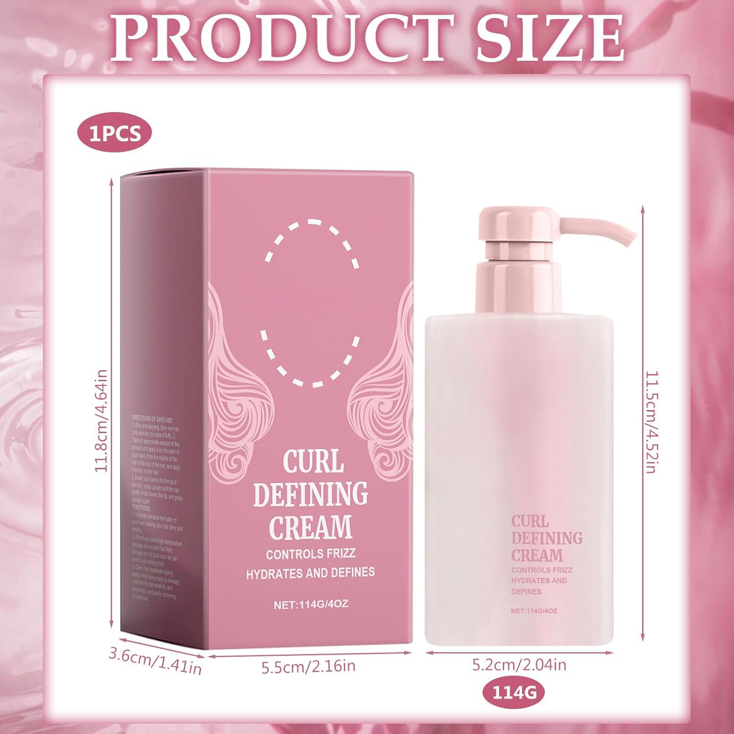 Crème cheveux bouclés - hydratante coco & karité bio - soin coiffant volume cheveux secs