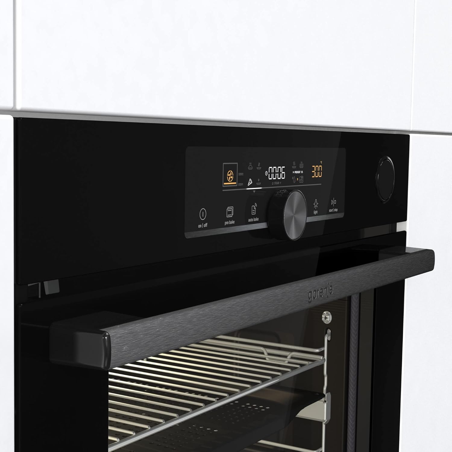 Gorenje - Four OptiBake 77L, pyrolyse, SteamAssist, tactile, BPSA6747