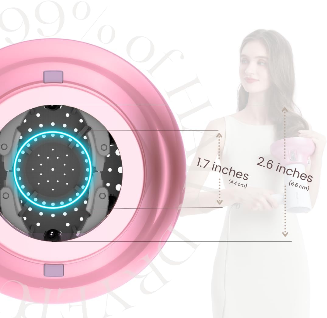 Diffuseur cheveux bouclés - universel, solide, 4.4-6.6cm, anti-frisottis