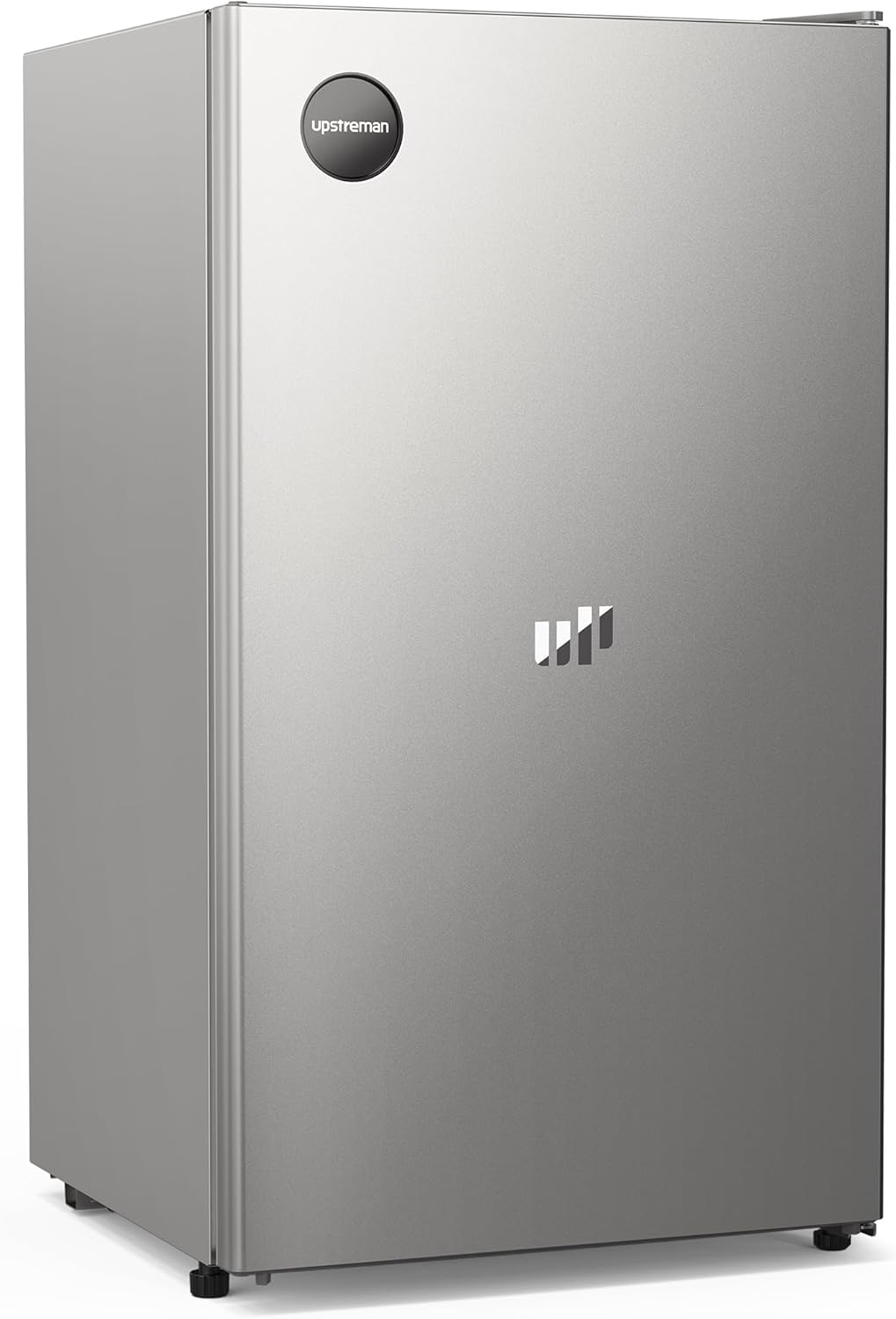 Upstreman - CR91 - 91L - Frigo compact argenté, thermostat réglable, silencieux