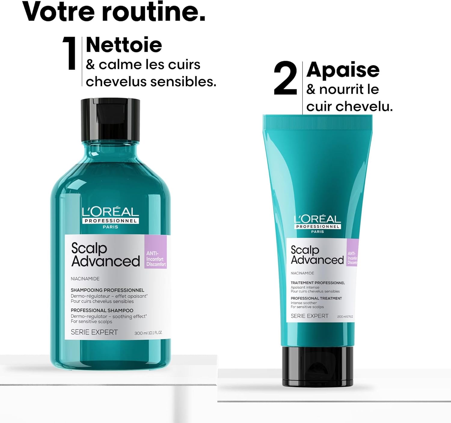 L'Oréal Professionnel - Serie Expert - coffret shampoing + soin - cuir chevelu sensible, anti-démangeaisons