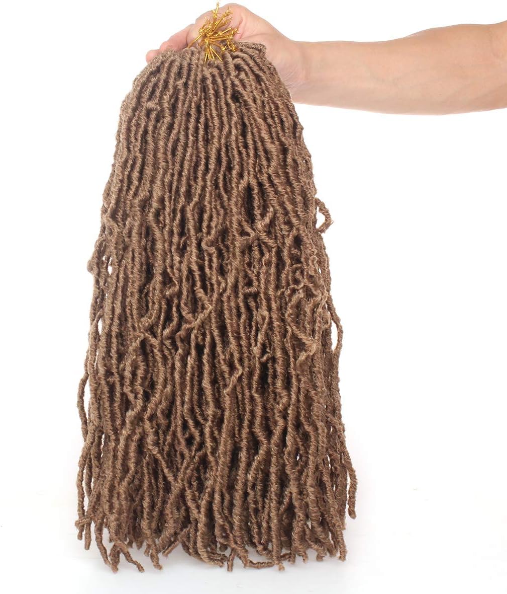 Xtrend - 7 Packs Nu Faux Locs - 18 pouces, 12 brins, teinte 27#