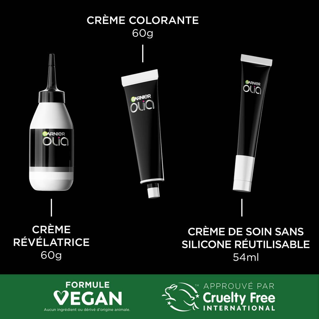 Garnier - Olia coloration permanente - 9.0 blond clair, sans ammoniaque, huiles fleurs