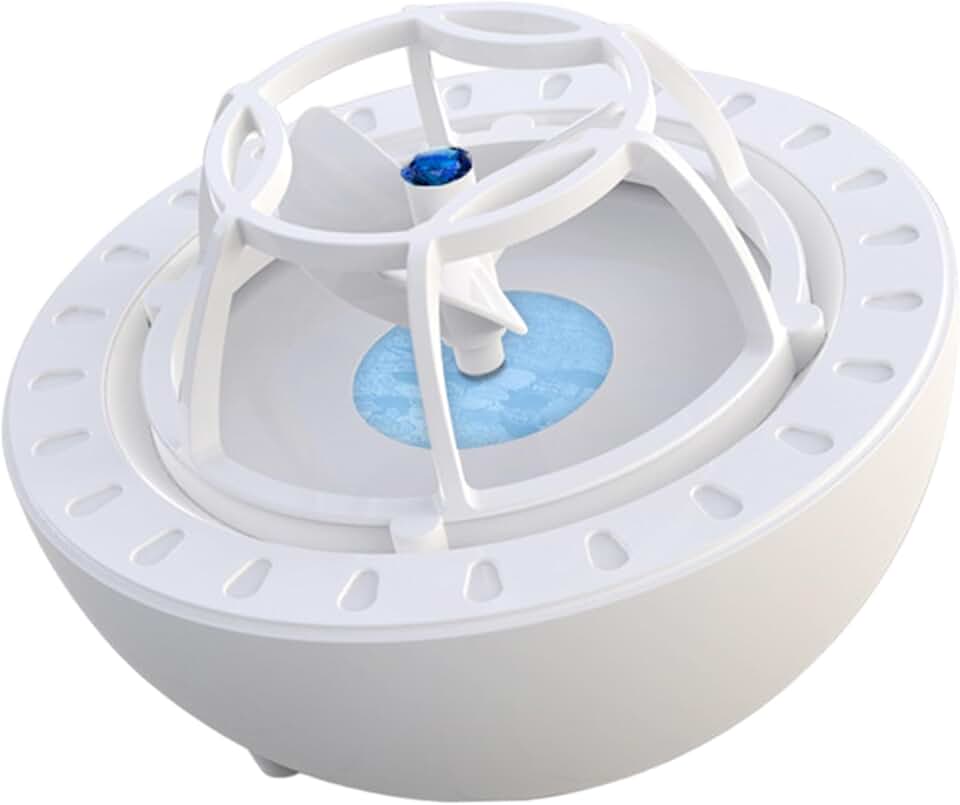 Mini lave-vaisselle compact USB, nettoyage puissant IP67, bleu, usage quotidien