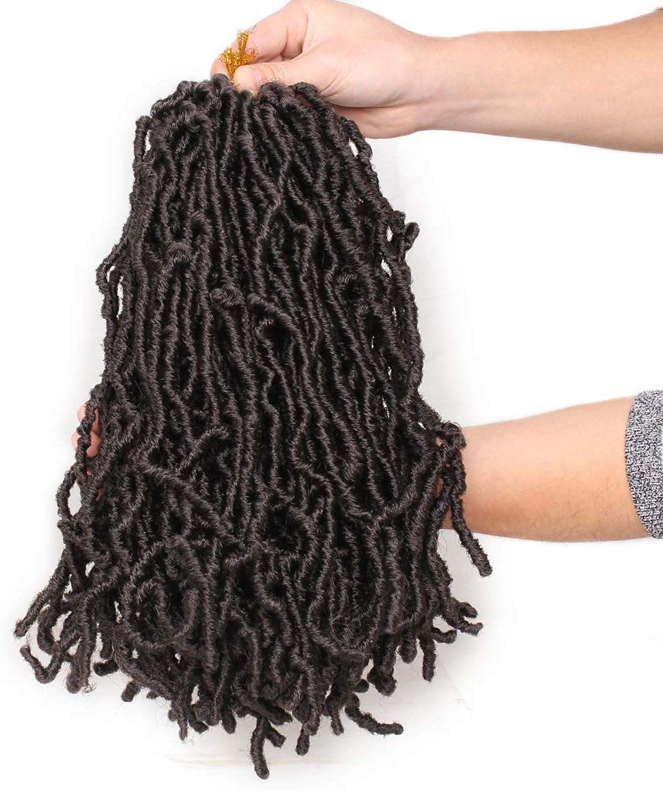 Xtrend - Nu Locs - 30,5 cm - 6 paquets dreadlocks crochet pré-bouclées