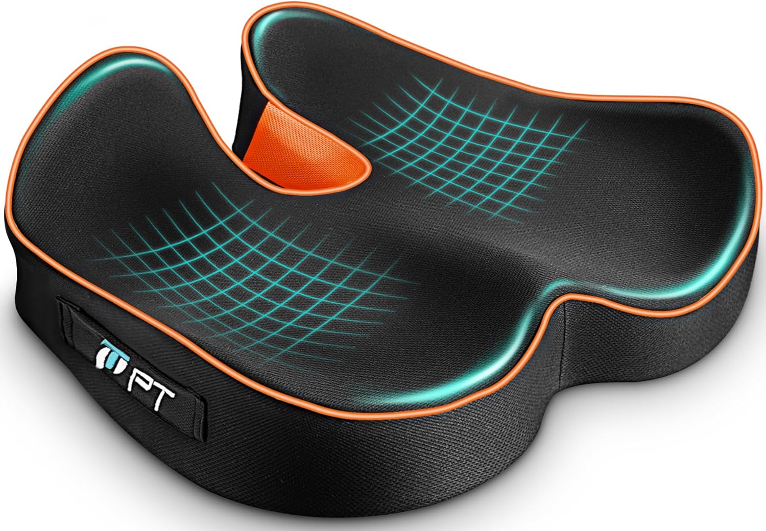 Coussin de chaise mémoire de forme - ergonomique, antidérapant - confort prolongé - pour bureau ou voiture