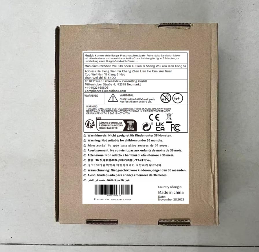 Presse à hamburger double - revêtement antiadhésif amovible - cuisson rapide 5min - facile à laver