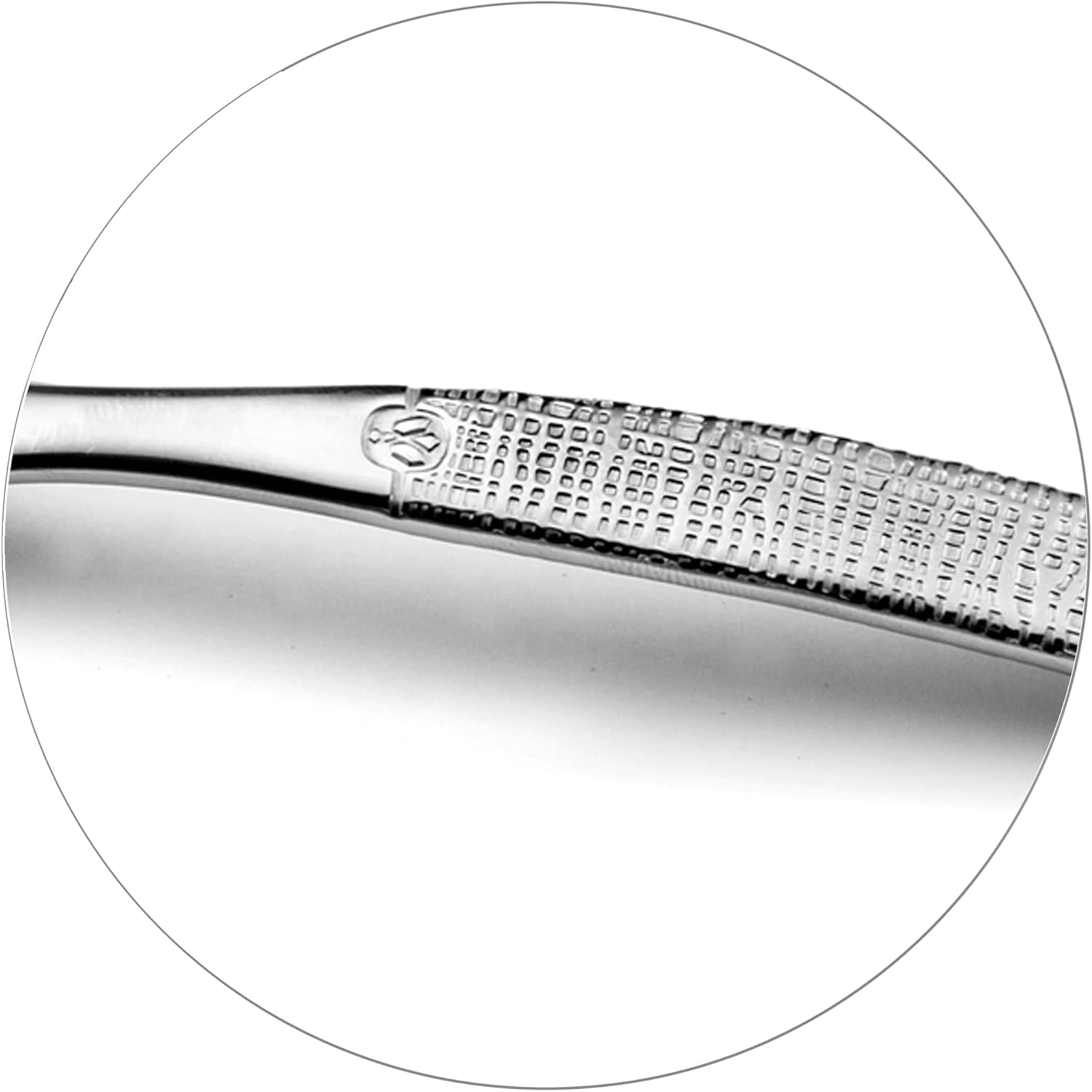 Lou Laguiole - Jet - 224 mm - Set 6 couteaux steak inox 18/0, finition Textil