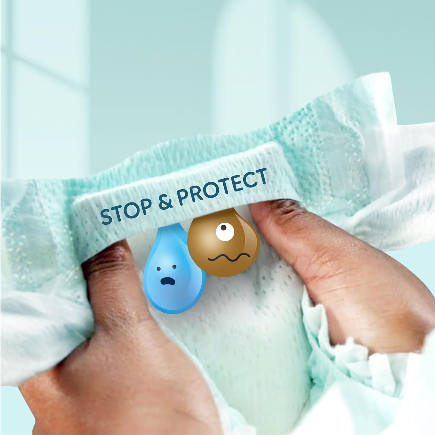 Pampers - Premium Protection - taille 5, 11-16kg - 152 couches, double protection