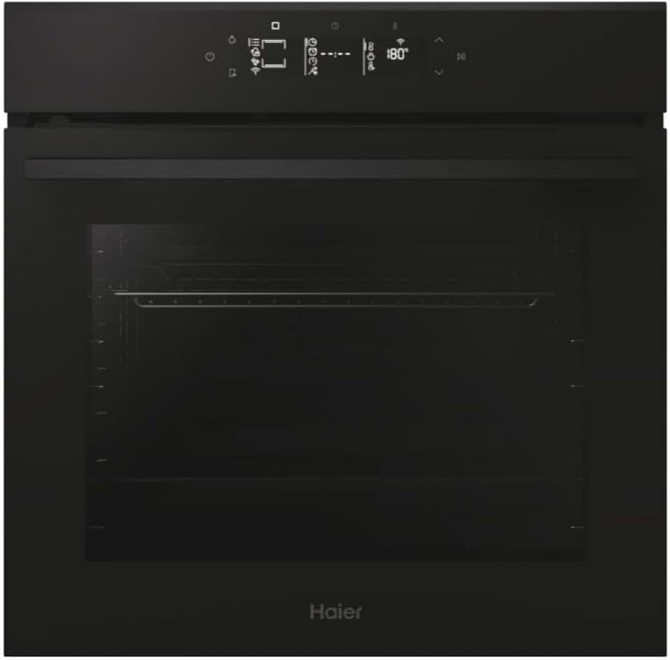 Haier - Four H6 - 78L, classe A++, noir, grande capacité - ID46G3YTB