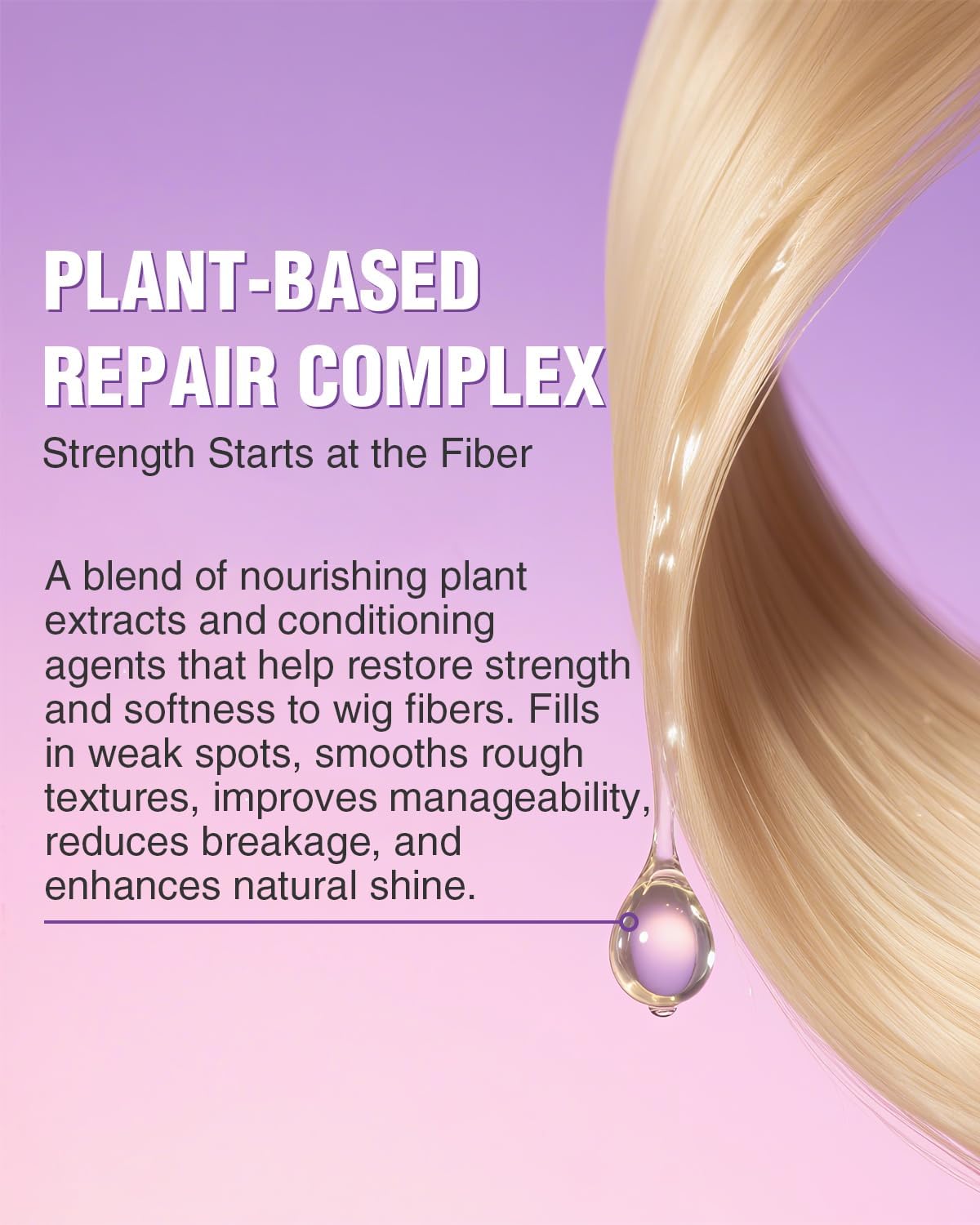 Spray Soin Sans Rinçage - démêlant perruques, jojoba, 100ml