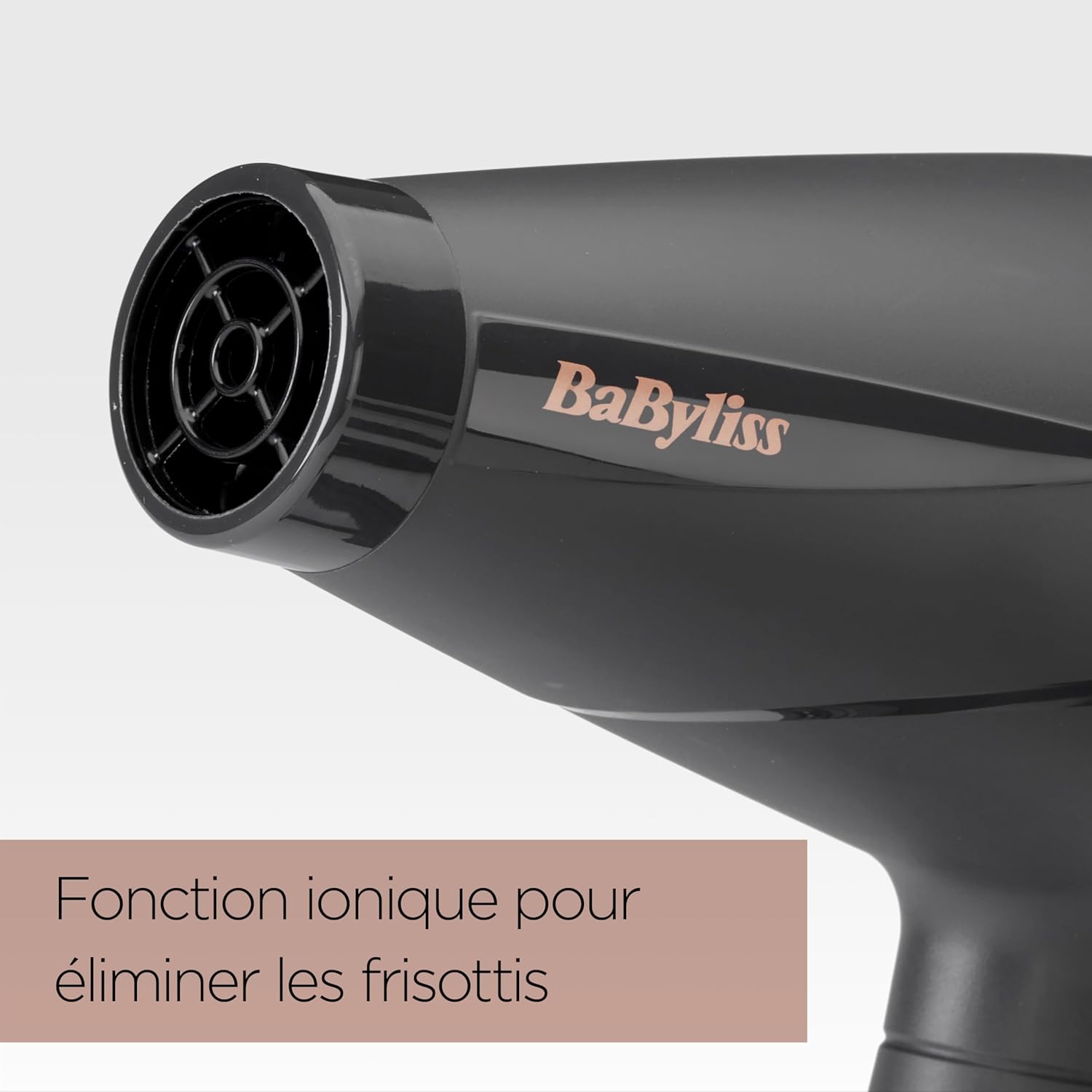 BaByliss - Sèche-cheveux Smooth Pro - 2100W, ionique, 3 températures, 2 vitesses, fabriqué en Italie - 6709DE