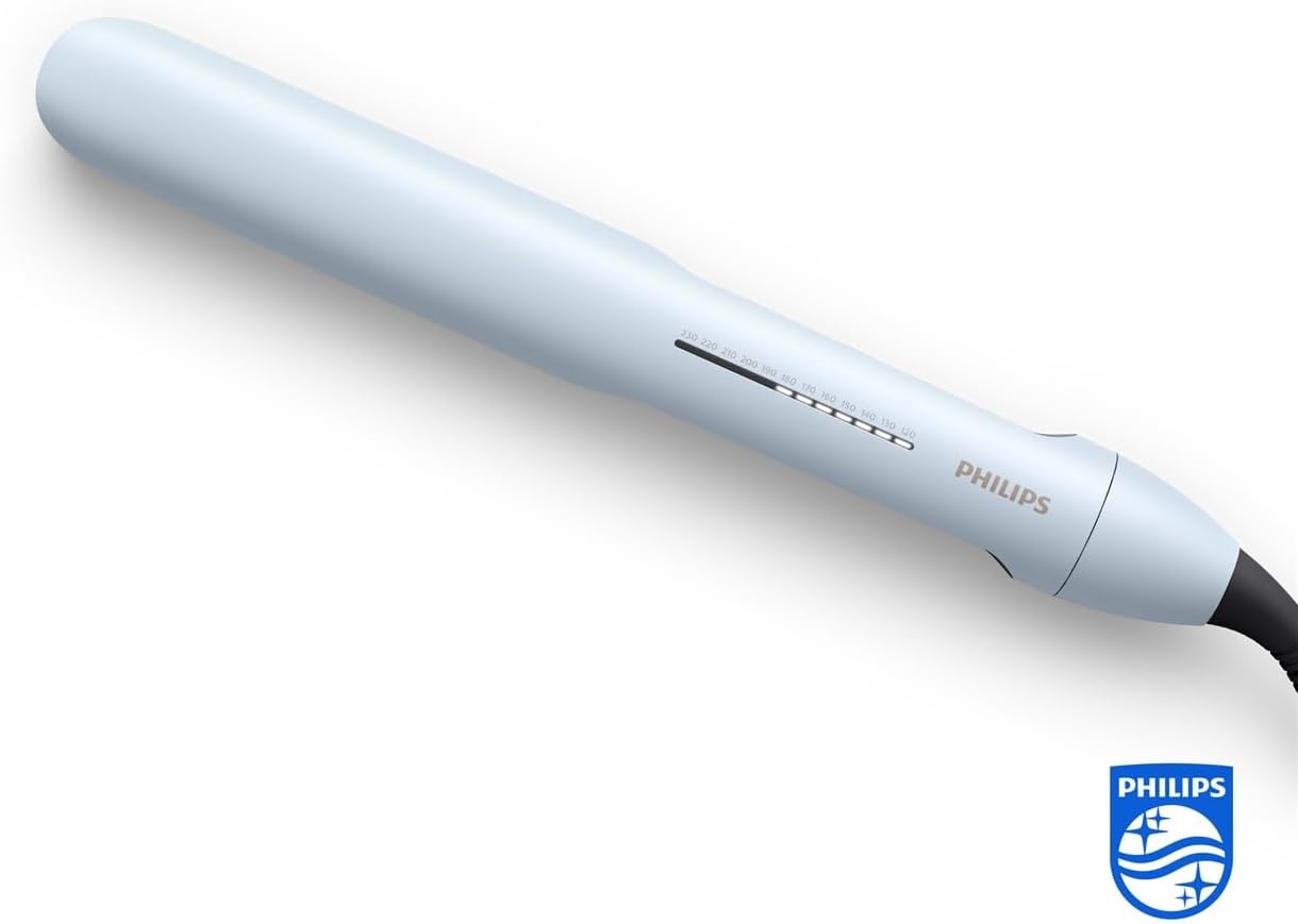 Philips - Fer à lisser série 5000 - 37x12cm - ThermoShield, céramique BHS520/00