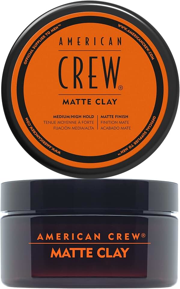 American Crew - Matte Clay - 85g - Fixation forte, fini mat, tous cheveux