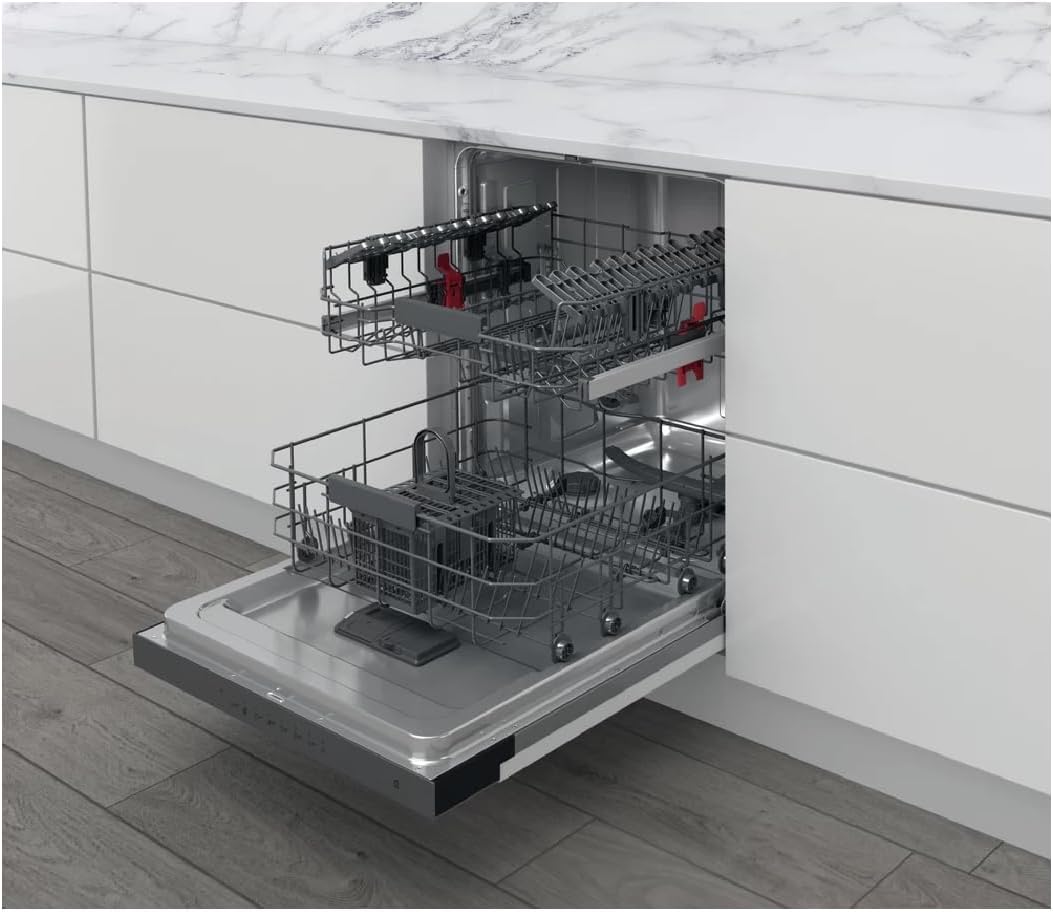 Whirlpool - lave-vaisselle encastrable 60 cm, 14 couverts, A++, 46 dB, inox - WBC3C26X