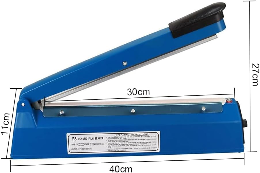 Yontree - Scelleuse Impulse manuelle - 40x11x7.5cm - électrique, étanche