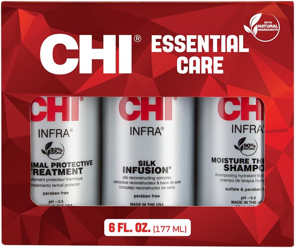 CHI - Trio Kit Infini Silk 6oz - shampooing & soin cheveux - SILKINF6OZ