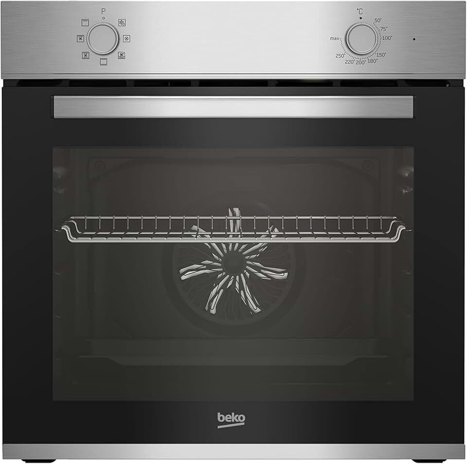 Beko - Four encastrable série BBIE - 66L, SteamShine, 6 modes, 59,5x59,4x56,7cm - BBIE12000X
