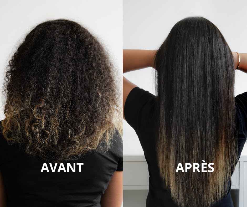 Demeliss - Titanium V2.0 - plaques fines flottantes - vapeur puissante - lisseur/boucleur