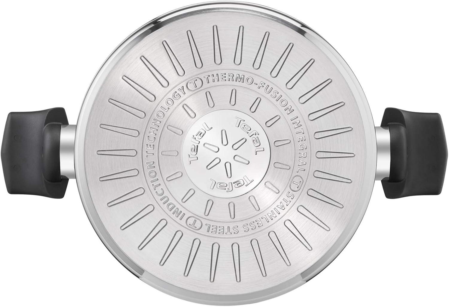 Tefal - Emotion série - 24 cm, 5L - Inox, induction, poignées robustes, E3014604