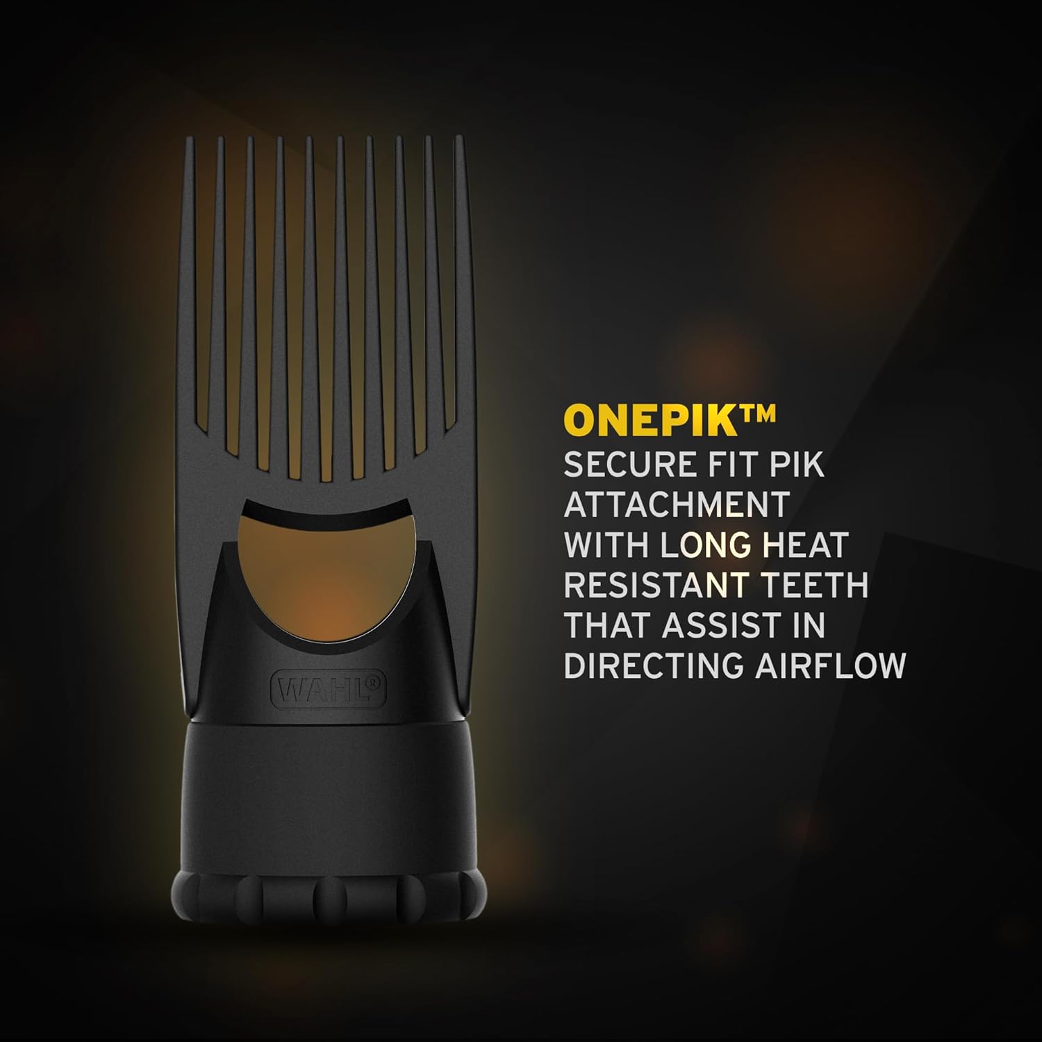 WAHL - PowerPik 2 - sèche-cheveux, 3 réglages, embout Pik, noir