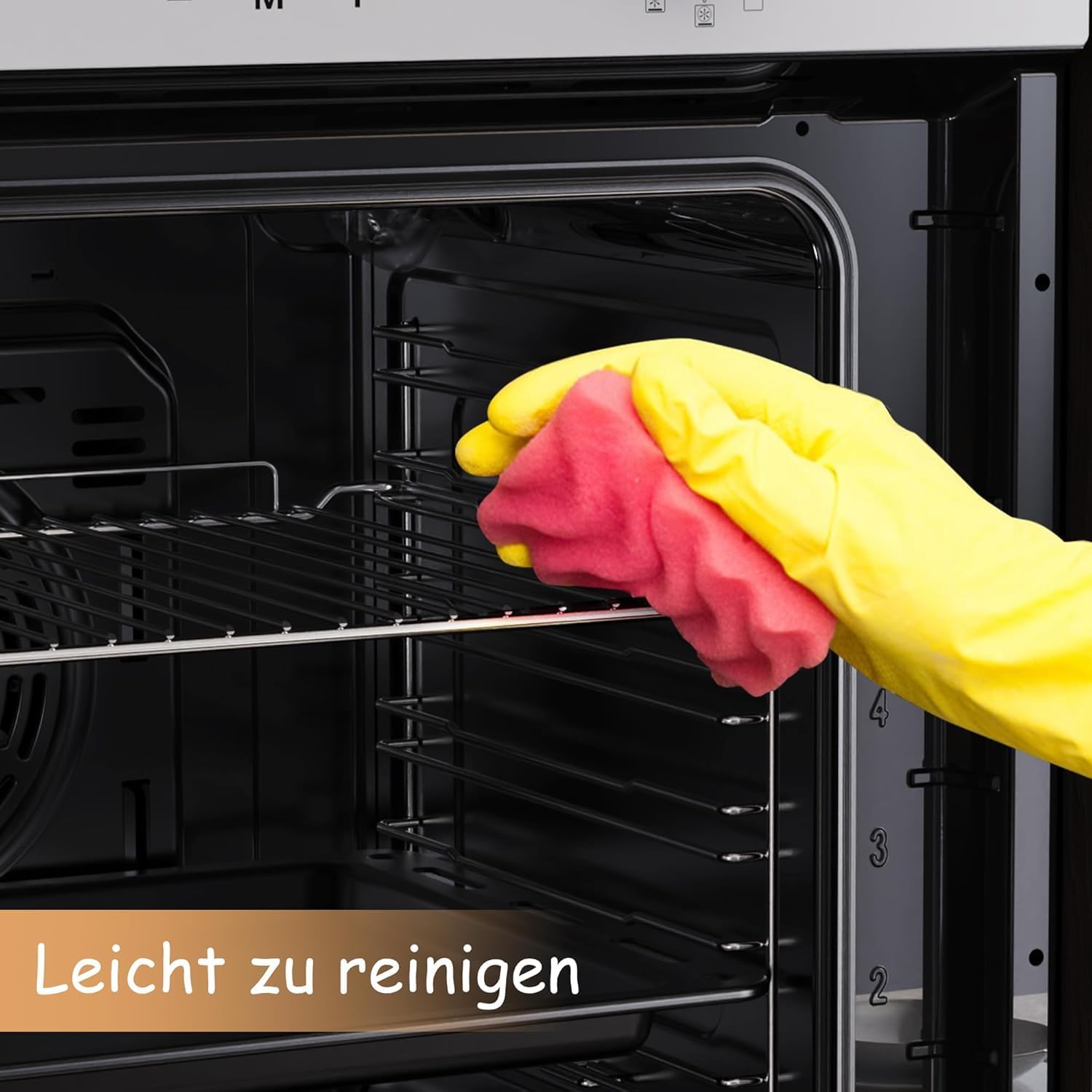 Disaenvir - four encastrable 60cm, 60L, 9 fonctions, grill, 2200W