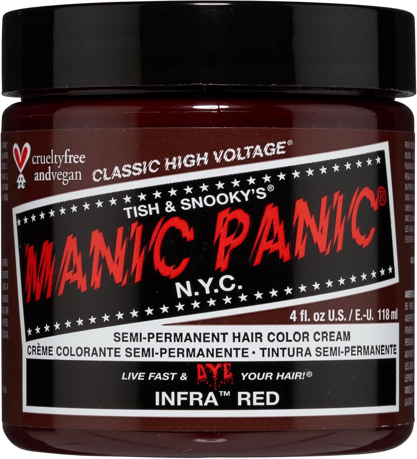 Manic Panic - Classic Creme 118ml - Vegan semi-permanent cheveux