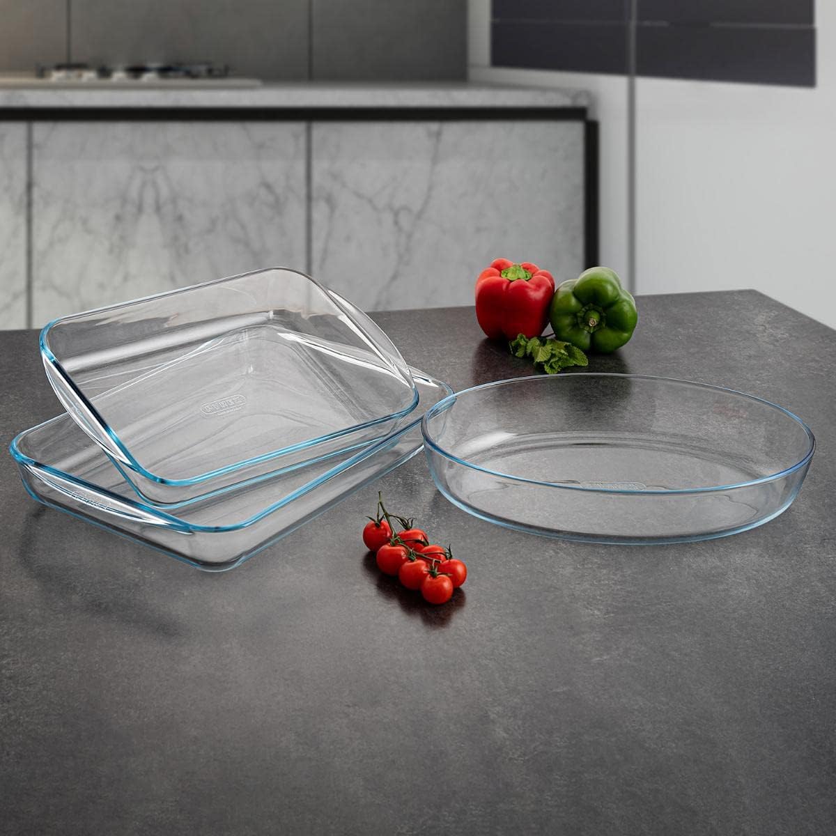 Pyrex - Lasagneforme série 3059019 - rectangulaire - passe four et lave-vaisselle - 3059019