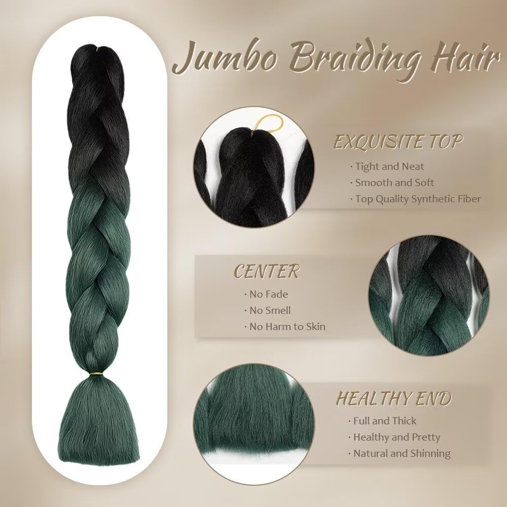 ShowJarlly - Ombre Jumbo Braids 24