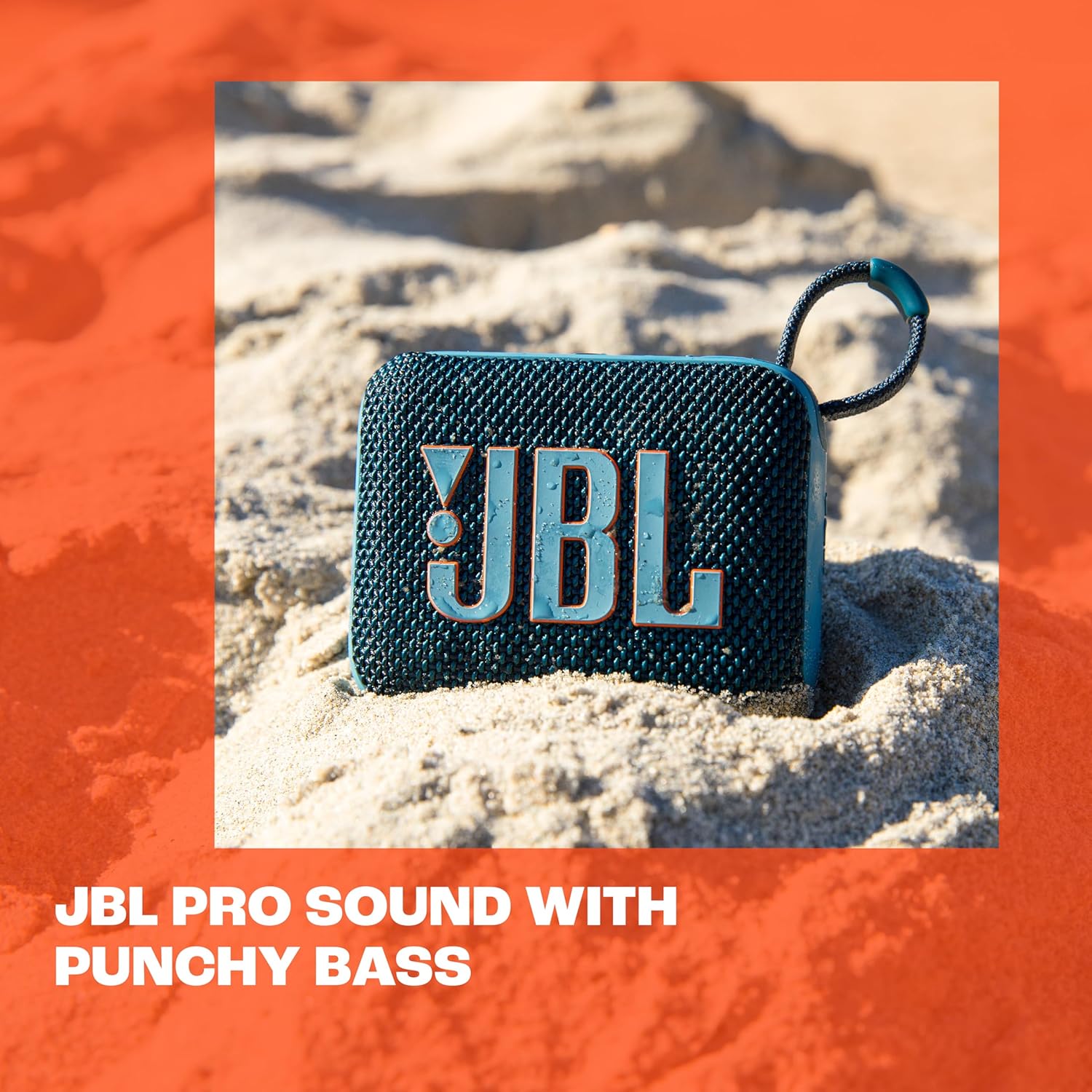 JBL - GO 4 - ultra-portable, basses puissantes, 7h, IP67, camouflage