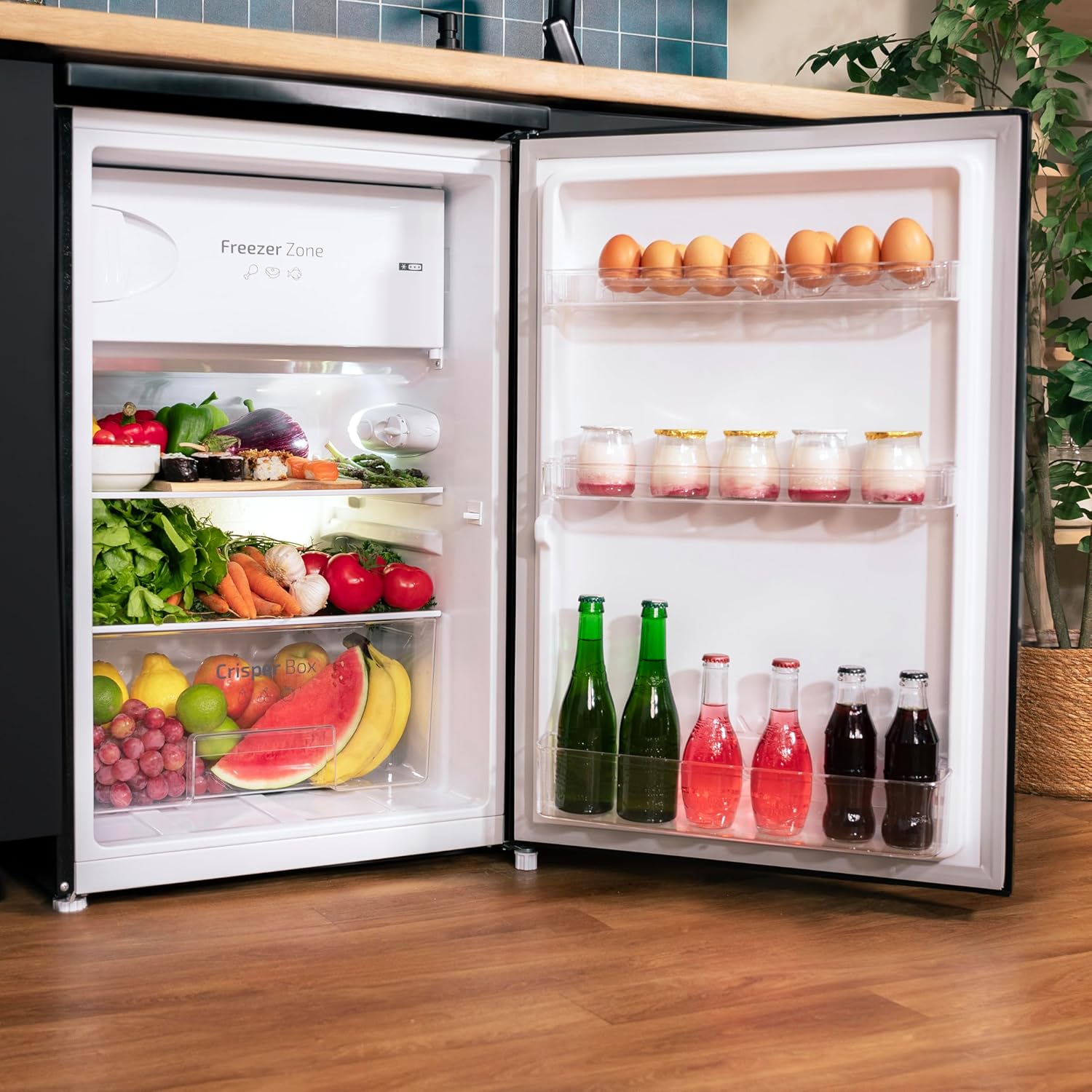 Cecotec - Bolero CoolMarket TT 107 - 107L - mini frigo, congélateur, silencieux, classe E