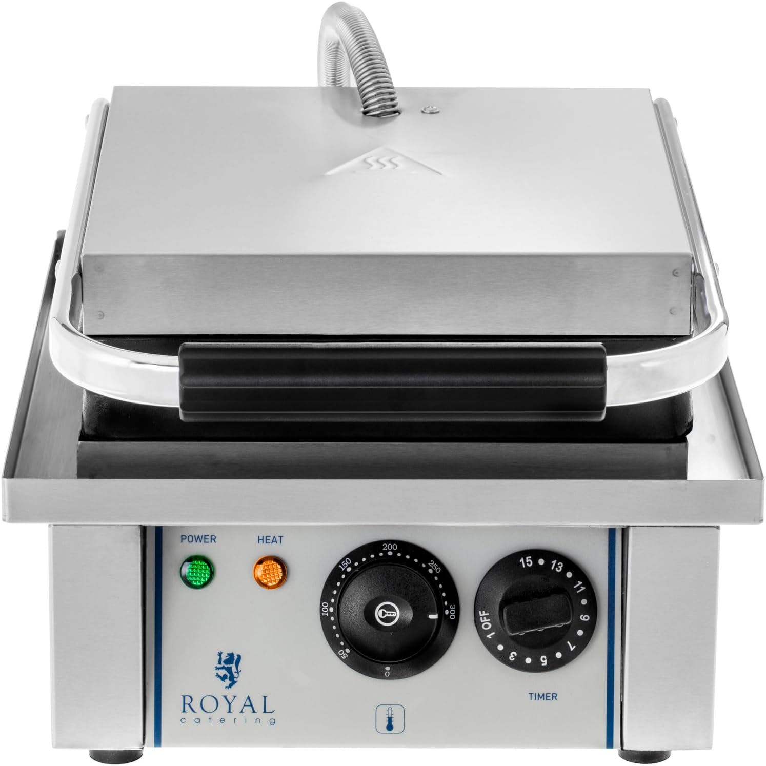 Royal Catering - RCWM-2000-E - 37x32x50cm - 2.000W, minuterie, gaufre 10x17cm