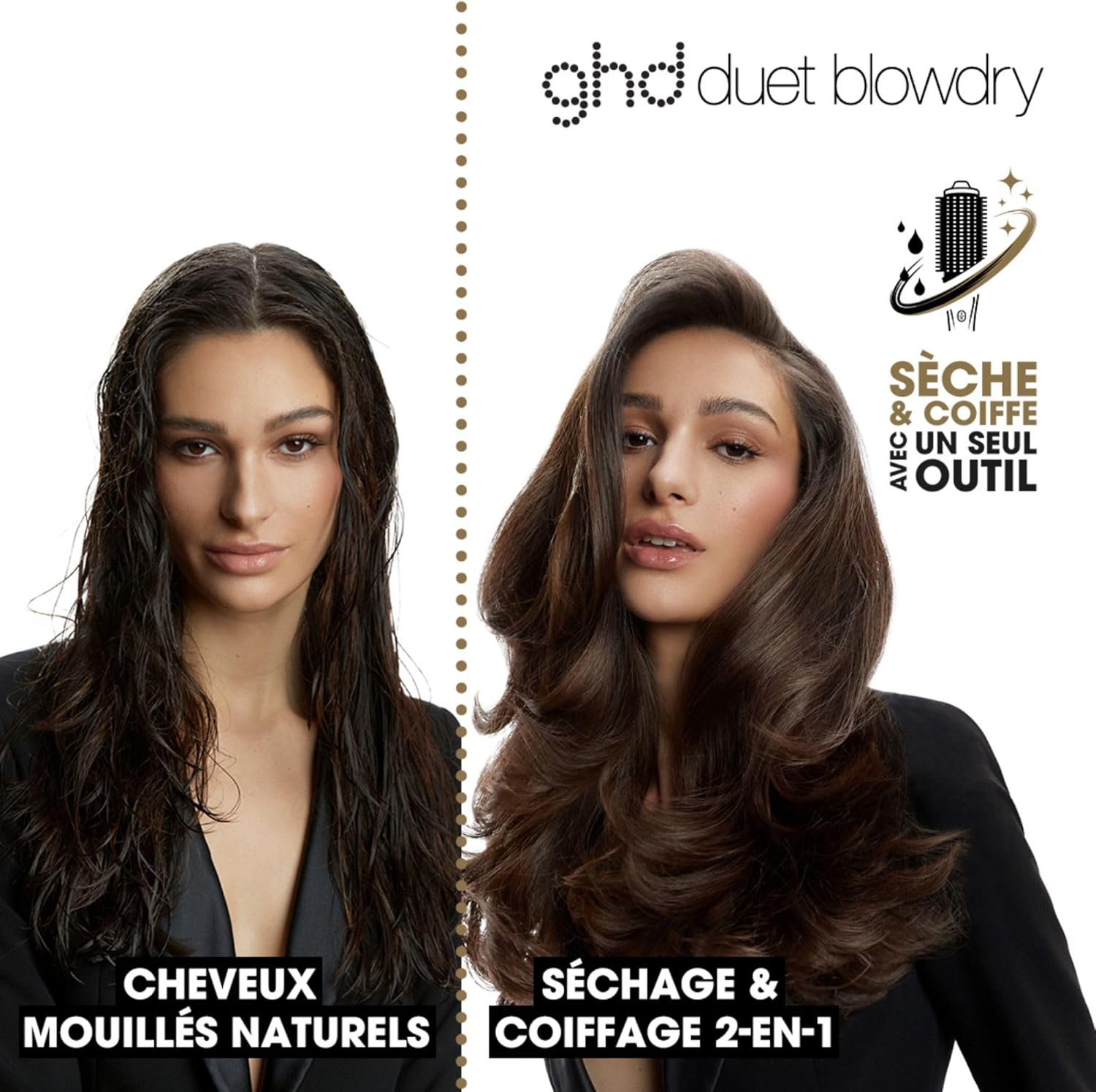 ghd - Duet Blowdry 2-en-1 - sèche et coiffe sans frisottis, volume