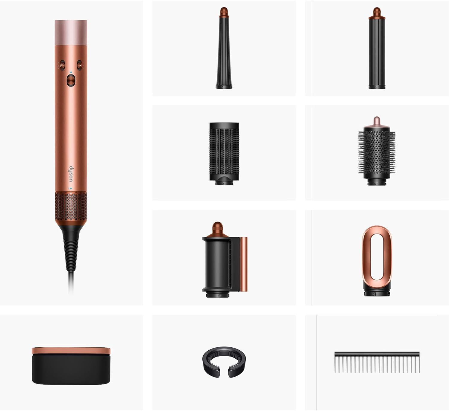 Dyson - Airwrap i.d. - outil de séchage - cheveux raides à ondulés