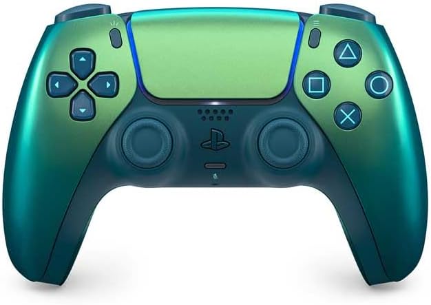 Sony - Manette DualSense PS5 - sans fil, haptique, micro, Chroma Teal