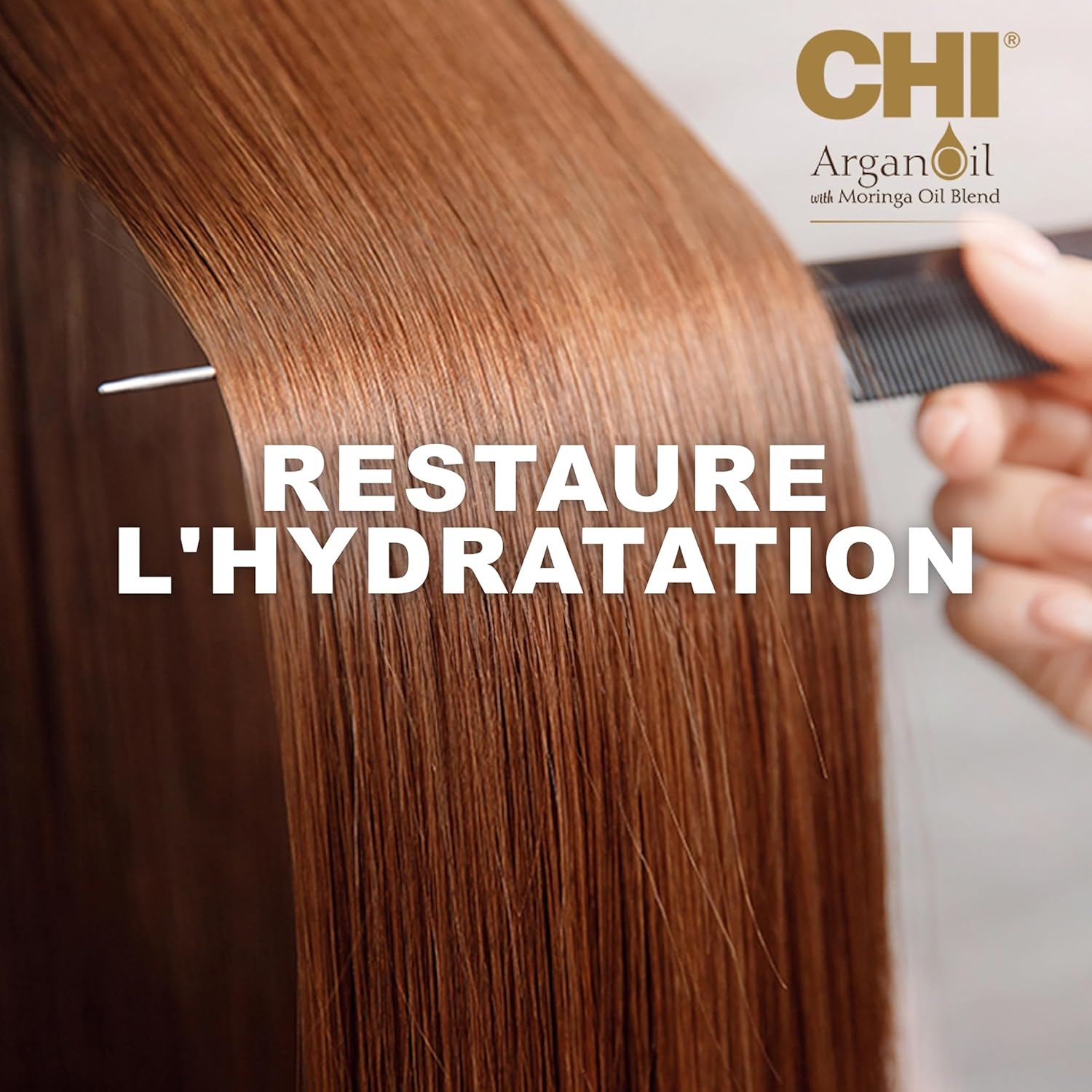 CHI - Conditionneur Huile d'Argan - 340mL - hydratant, sans sulfate