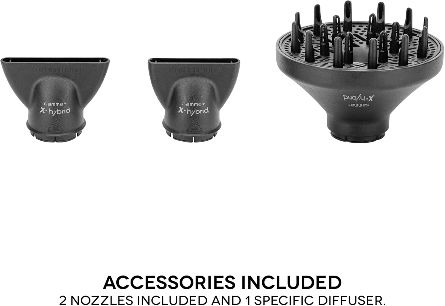 Gamma+ - X-Hybrid - 300g - sèche-cheveux ionique ultraléger, moteur numérique, triple filtre, X-Hybrid