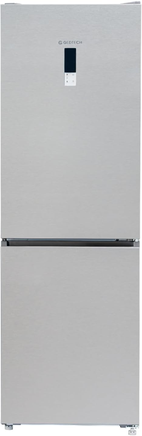 GEDTECH - Réfrigérateur combiné bas inox 409L, No Frost - GCB409NFIX