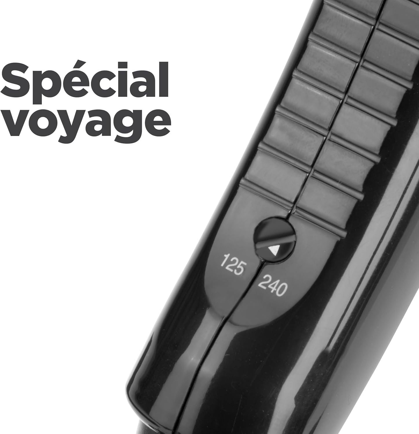 BaByliss - sèche-cheveux pliable de voyage - léger 2000W, bi-voltage, 2 vitesses/températures - 5344E