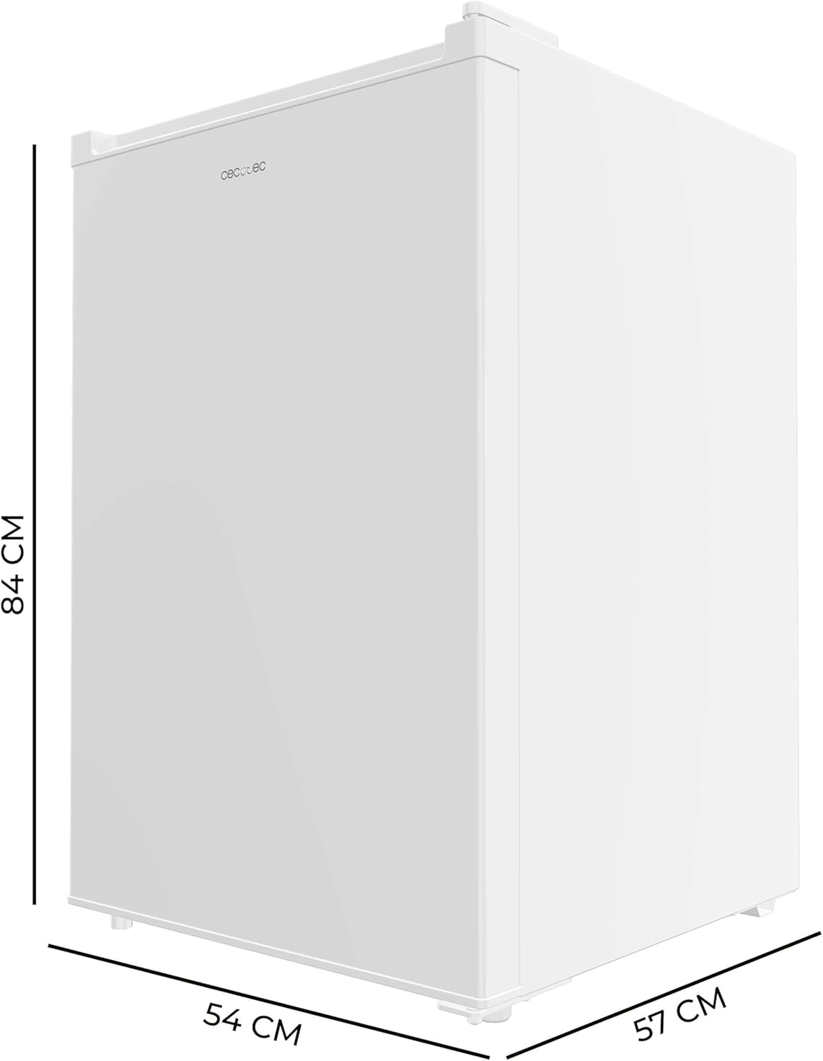 Cecotec - Bolero CoolMarket TT - 133L, LED, classe E, compact TT133L